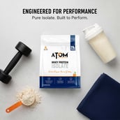 7 - AS-IT-IS Nutrition ATOM 100% Whey Protein Isolate Ultra-Pure, 4.4 lb Cookie Hazel Fusion