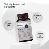 6 - Miduty Methyl B-12 & Folate, 100 chewable tablet(s) Unflavoured