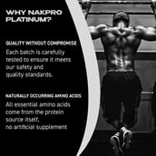 6 - Nakpro Whey Platinum Whey Protein Isolate, 4.4 lb Unflavoured