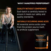 6 - Nakpro Perform Whey Protein Concentrate,  2.2 lb  Unflavoured 