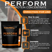 5 - Nakpro Perform Whey Protein Concentrate, 2.2 lb Vanilla