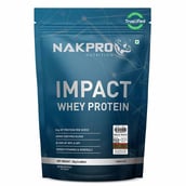 1 - Nakpro Impact Whey Protein, 2.2 lb Malai Kulfi (Pack of 2)