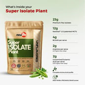 3 - Neulife Super Isolate Plant, 0.99 lb Unflavoured