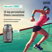 8 - Isopure 100% Whey Protein Isolate with Less Than 1.5 Grams Carbs, 2.2 lb Cookies & Cream