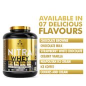 7 - One Science Nitra Whey Tiger Combo Pack, 4 lb Neapoliten Ice Cream with Daily Multivitamin 60 Capsules