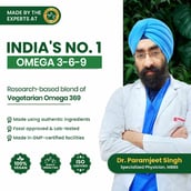 9 - Vlado's Himalayan Organics Omega 3 6 9 Vegan Natural Nutrition Supplement, 60 veggie capsule(s)