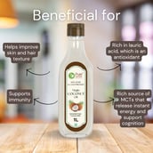 4 - Pure Nutrition 100% Pure & Cold Pressed Virgin Coconut Oil,  1 L 