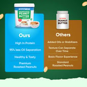 6 - Myfitness by brnd.me Natural Peanut Butter,  1.25 kg  Smooth 