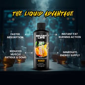 6 - BeastLife L-Carnitine with Vitamin B5 Liquid 3300mg, 450 ml Mango
