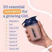 Supermilk Gritzo Growth for Girl 13+ years, 800 g Double Chocolate