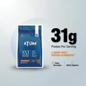 5 - AS-IT-IS Nutrition ATOM NXT Protein - Yeast Protein with DigeZyme,  1.1 lb  Dubai Kunafa 