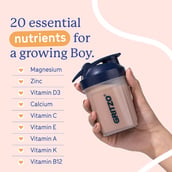 6 - Supermilk Gritzo Growth for Boy 13+ years, 335 g Double Chocolate (Pouch)