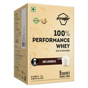 1 - Avvatar 100% Performance Whey, 5 sachets/pack Unflavoured