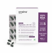 1 - Origins Nutra Magnesium + D3 + K2 for Men, Unflavoured 56 capsules