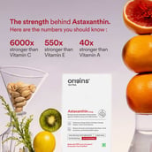 2 - Origins Nutra Astaxanthin 4mg,  28 softgels 