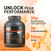 MuscleBlaze Biozyme Whey PR, 4.4 lb Molten Chocolate Cake