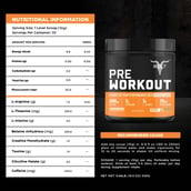 3 - Bolt Pre Workout, 0.66 lb Orange Tangy