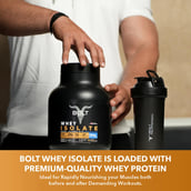 7 - Bolt Whey Isolate Super-Charged With Phycocyanin, 2 lb Unflavoured