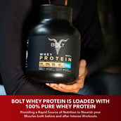 6 - Bolt Whey Protein Super-Charged With Phycocyanin,  2 lb  Unflavoured 