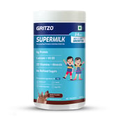 10 - Supermilk Gritzo Growth for Boy/Girl 2-6 years, 400 g Double Chocolate