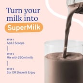 8 - Supermilk Gritzo Growth for Boy 13+ years, 800 g Double Chocolate
