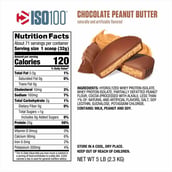 5 - Dymatize ISO 100 Whey Protein Isolate,  5 lb  Chocolate Peanut Butter 