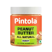 1 - Pintola All Natural Peanut Butter, 0.350 kg Crunchy