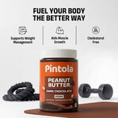 6 - Pintola Dark Chocolate Peanut Butter, 1 kg Creamy