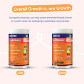 3 - Supermilk Gritzo Growth for Girl 10 to 12 years, 400 g Double Chocolate