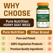 5 - Pure Nutrition Horny Goat Weed, 60 veggie capsule(s)