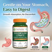 4 - Pure Nutrition Magnesium Citrate, Unflavoured 120 veggie capsule(s)