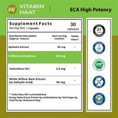 3 - Vitaminhaat ECA High-Potency Performance Blend, 30 capsules Unflavoured