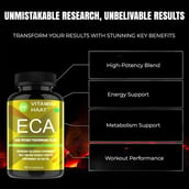 3 - Vitaminhaat ECA High-Potency Performance Blend,  60 capsules  Unflavoured 