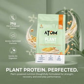 5 - AS-IT-IS Nutrition ATOM Plant Protein Complex,  2.2 lb  Cafe Latte 