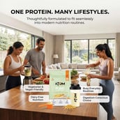 9 - AS-IT-IS Nutrition ATOM Plant Protein Complex,  2.2 lb  Mango Fusion 