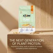3 - AS-IT-IS Nutrition ATOM Plant Protein Complex, 2.2 lb Choco Hazel Fusion