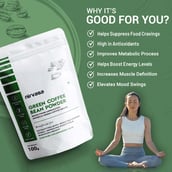 4 - Nirvasa Green Coffee Bean Powder, 100 g Unroasted