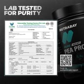 6 - Nutrabay Pure Pea Protein Isolate,  1.1 lb  Unflavoured 