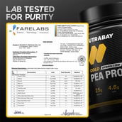 5 - Nutrabay Gold Pea Protein,  1.1 lb  Cold Coffee 