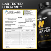 5 - Nutrabay Gold Pea Protein, 4.4 lb Rich Chocolate Creme