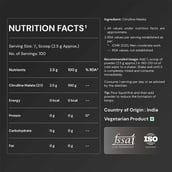 6 - Nutrabay Pure Citrulline Malate Amino Acid, 0.55 lb Unflavoured