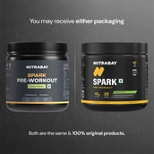 2 - Nutrabay Gold Spark Pre-Workout Energy,  0.55 lb  Green Apple 