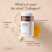 7 - HealthKart HK Vitals Skin Radiance Collagen,  400 g  Orange
