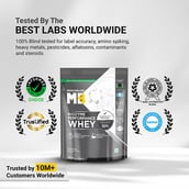 5 - MuscleBlaze Biozyme Performance Whey,  2.2 lb  Refill Pack Magical Mango