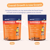2 - Supermilk Gritzo Growth for Girl 10 to 12 years,  800 g  Double Chocolate
