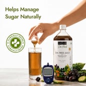 2 - Kapiva DiaFree Juice,  Natural (Pack of 2)  1 L 