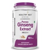 1 - HealthyHey Nutrition Panax Ginseng Extract, 90 capsules