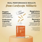 4 - Rooted Active Naturals Cordyceps Militaris Organic Mushroom Extract, 60 veggie capsule(s)