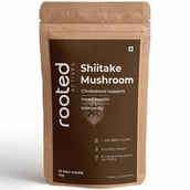 1 - Rooted Active Naturals Shiitake Organic Mushroom Extract, 60 g