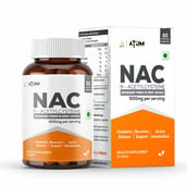 1 - AS-IT-IS Nutrition ATOM NAC (N-Acetylcysteine) 500mg, 60 veggie capsule(s)